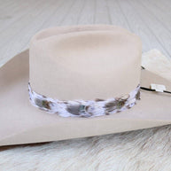 Western Feather Hat Band - Wren