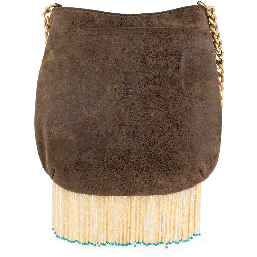 Hand-Beaded Cowboy Boots Crossbody