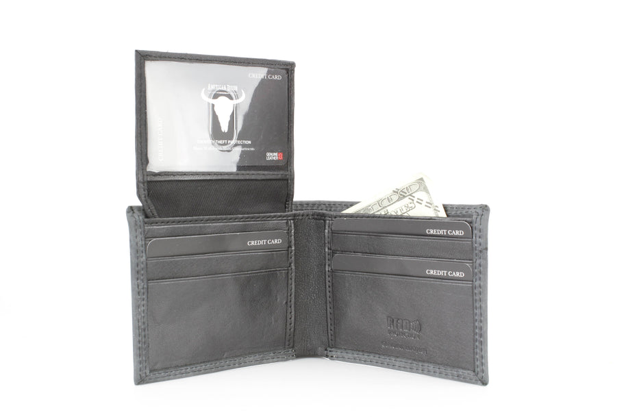 Men’s Bi-Fold Wallet with Praying Cowboy Emboss