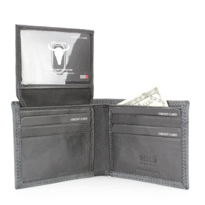 Men’s Bi-Fold Wallet with Praying Cowboy Emboss