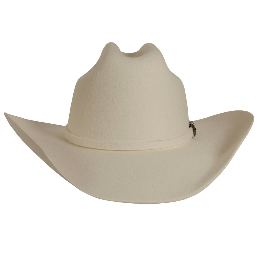 100% Wool Felt Western Cowboy Hat - Style Cattleman