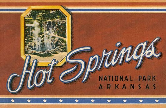 Hot Springs National Park, Arkansas, Sticker