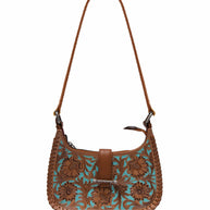 Loyal West Dannia Purse, Med, Whiskey & Water