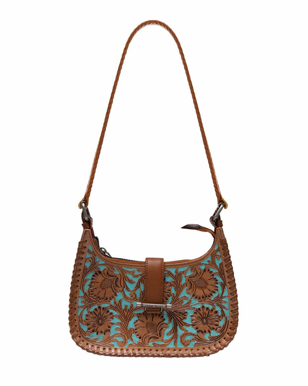 Loyal West Dannia Purse, Med, Whiskey & Water