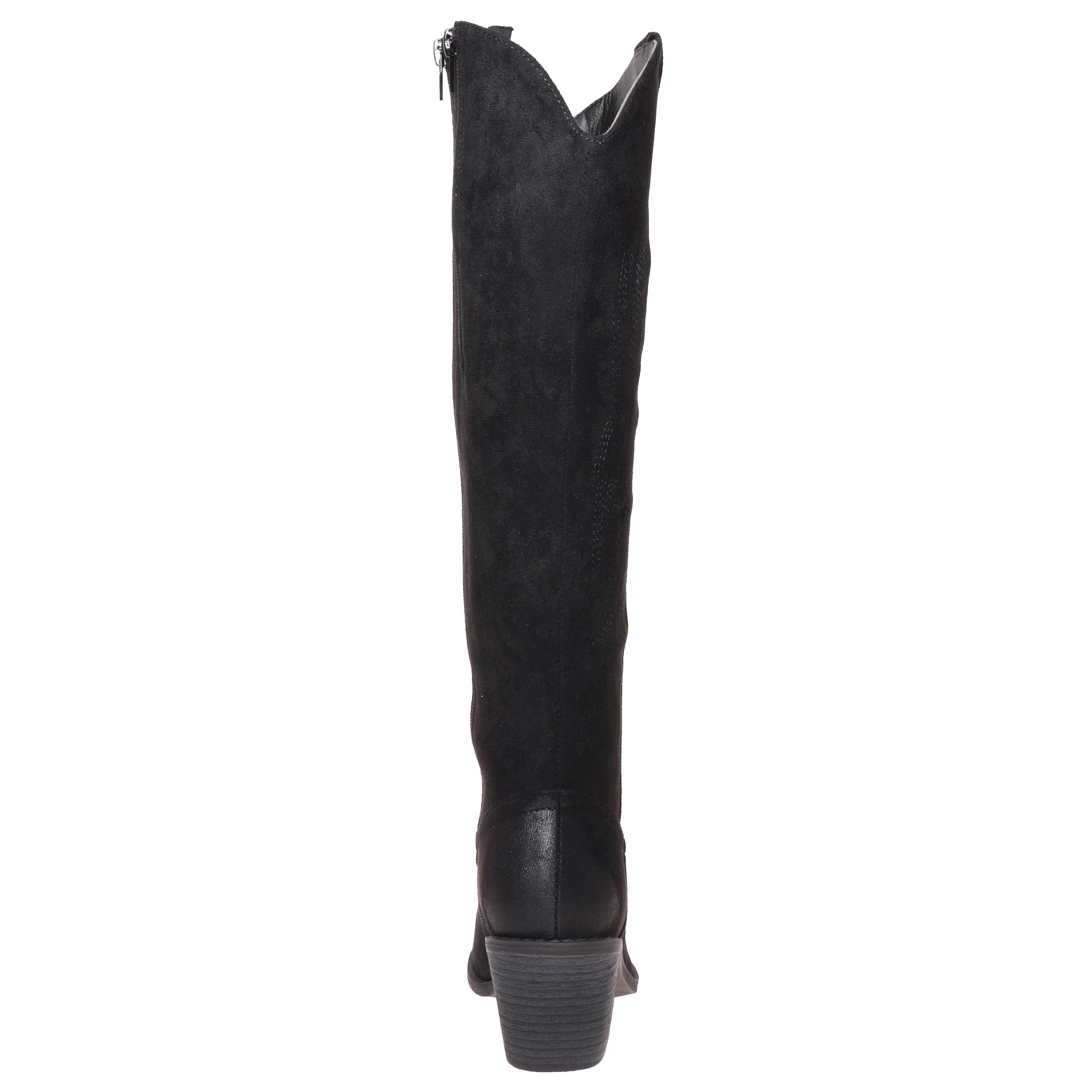 Pierre Dumas Faux Suede Boots