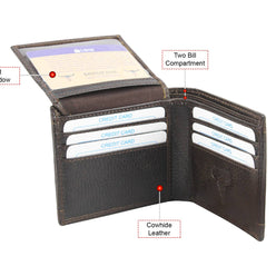 Hair On Hide Men's Wallet