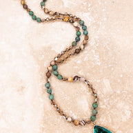 Sabrina Necklace in Jade