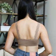 Ribbed Crop Tank Bralette