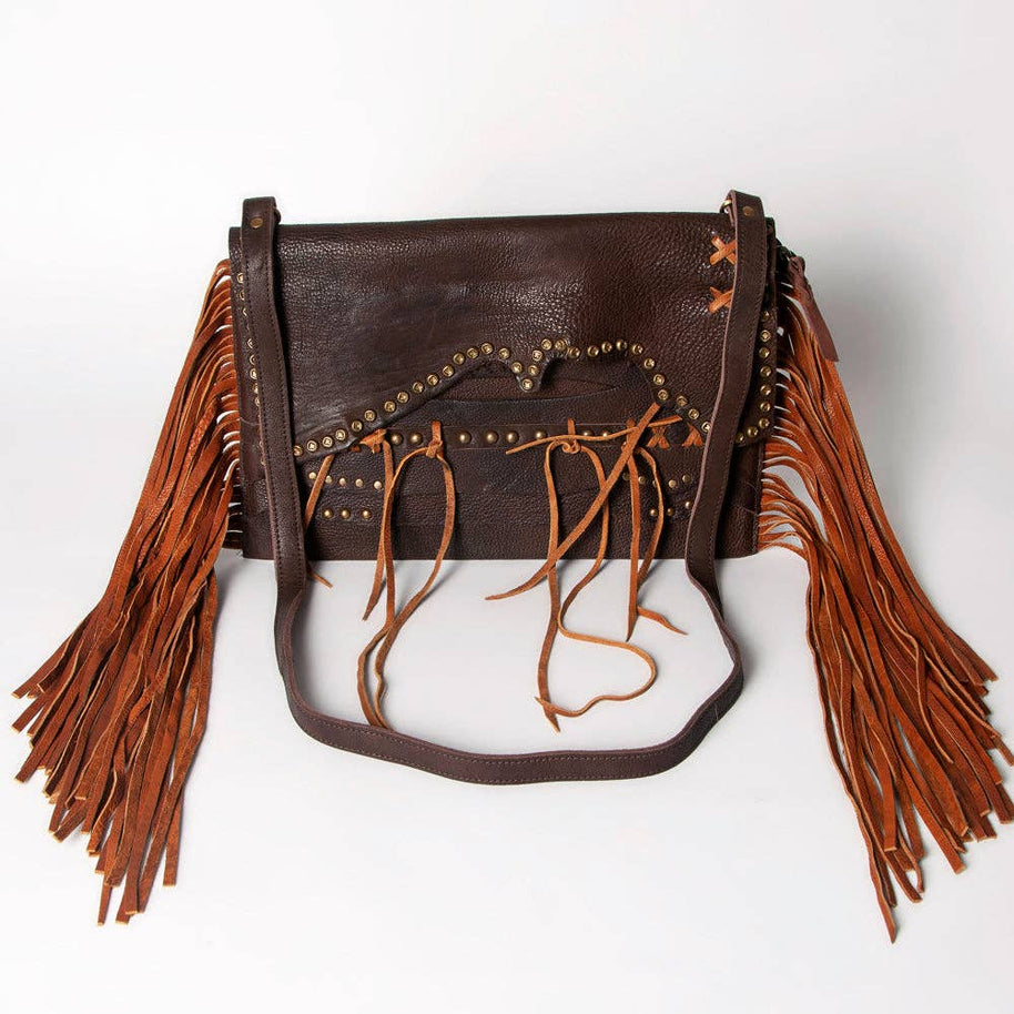 Crossbody Western Leather Bag