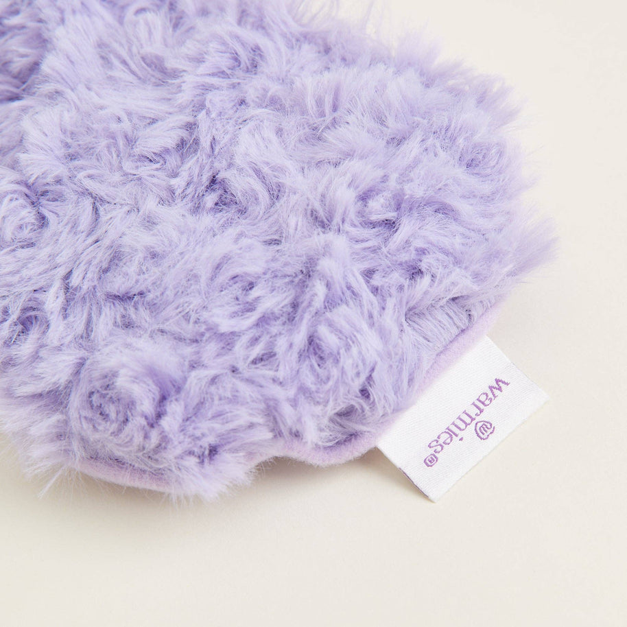 Curly Purple Warmies Eye Mask Wellness Emotional Wellbeing