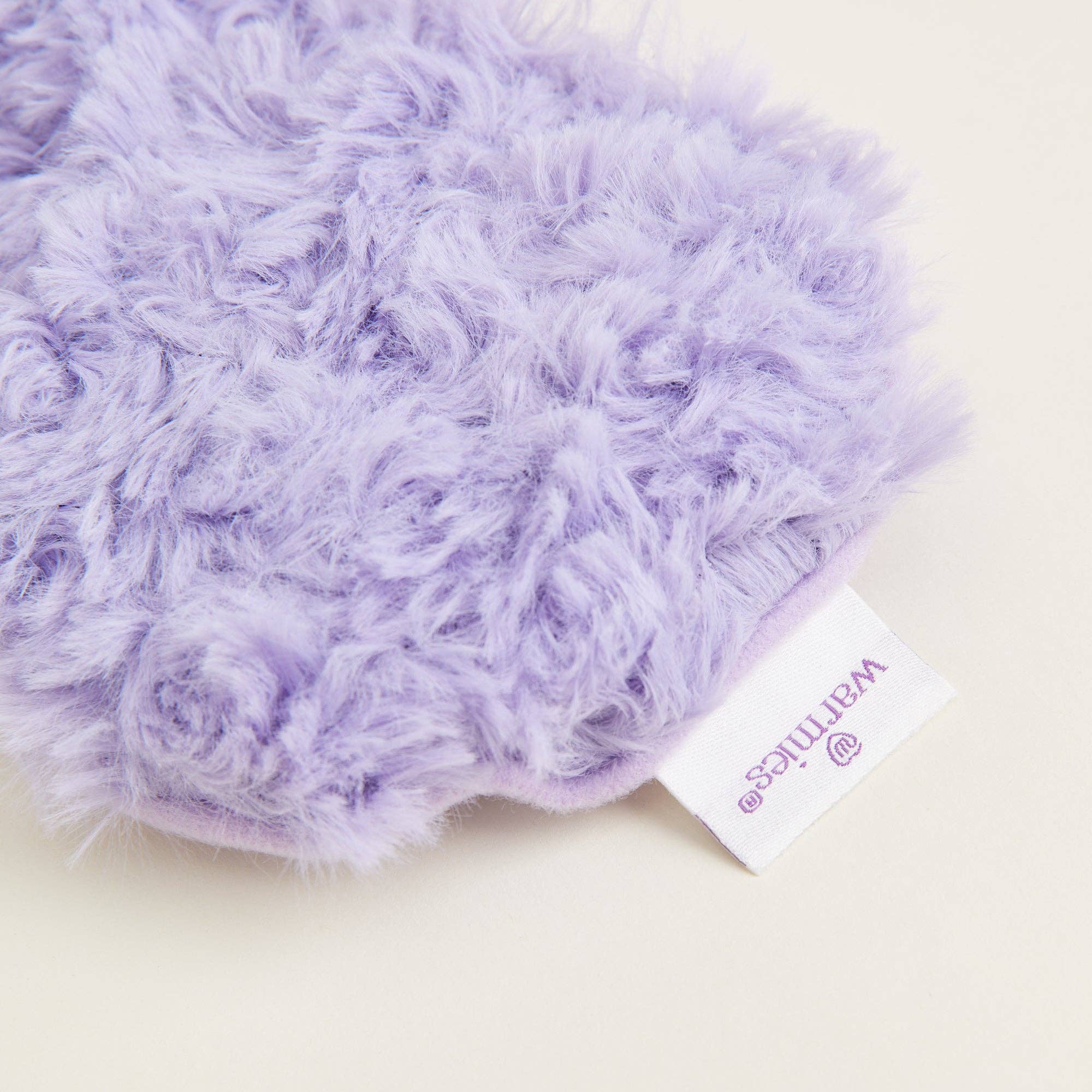 Curly Purple Warmies Eye Mask Wellness Emotional Wellbeing
