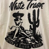 White Trash Relaxed Crop T-Shirt