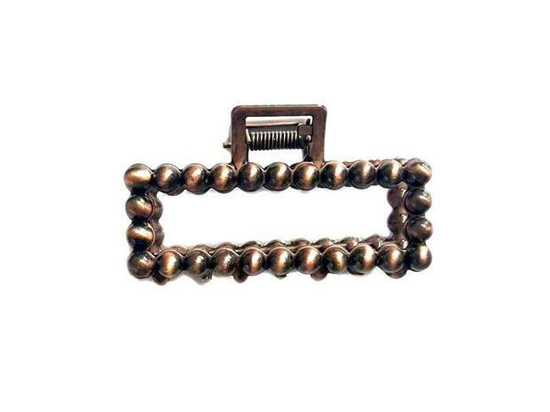 Western Mini Navajo Pearl Hair Claw