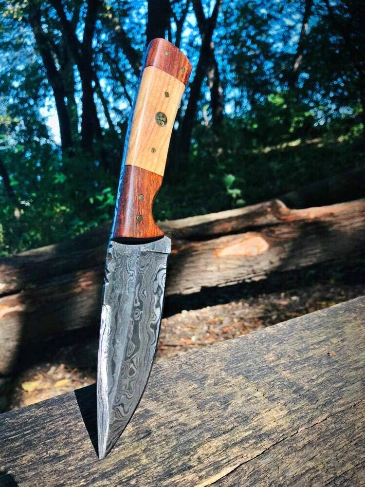 9'' Damascus Blade for Every Outdoor trip