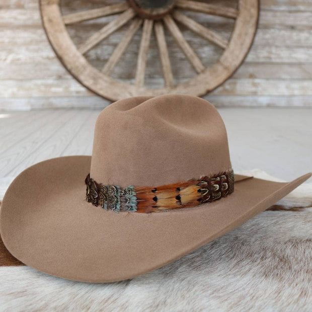 Shikoba Feather Hat Band