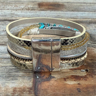 Gold Boho Multi  Bracelet