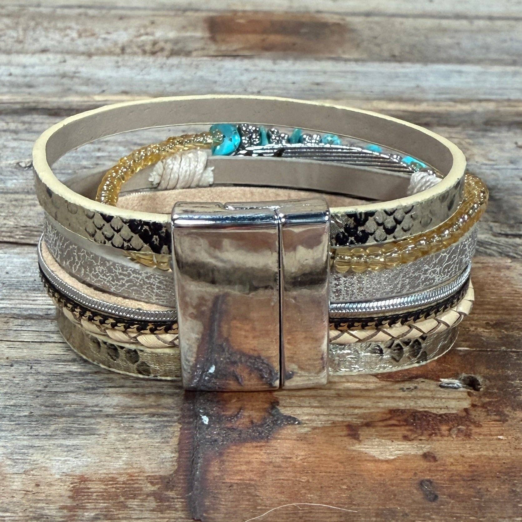 Gold Boho Multi  Bracelet