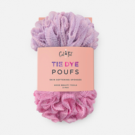 Gal Pal Tie Dye Lush Poufs
