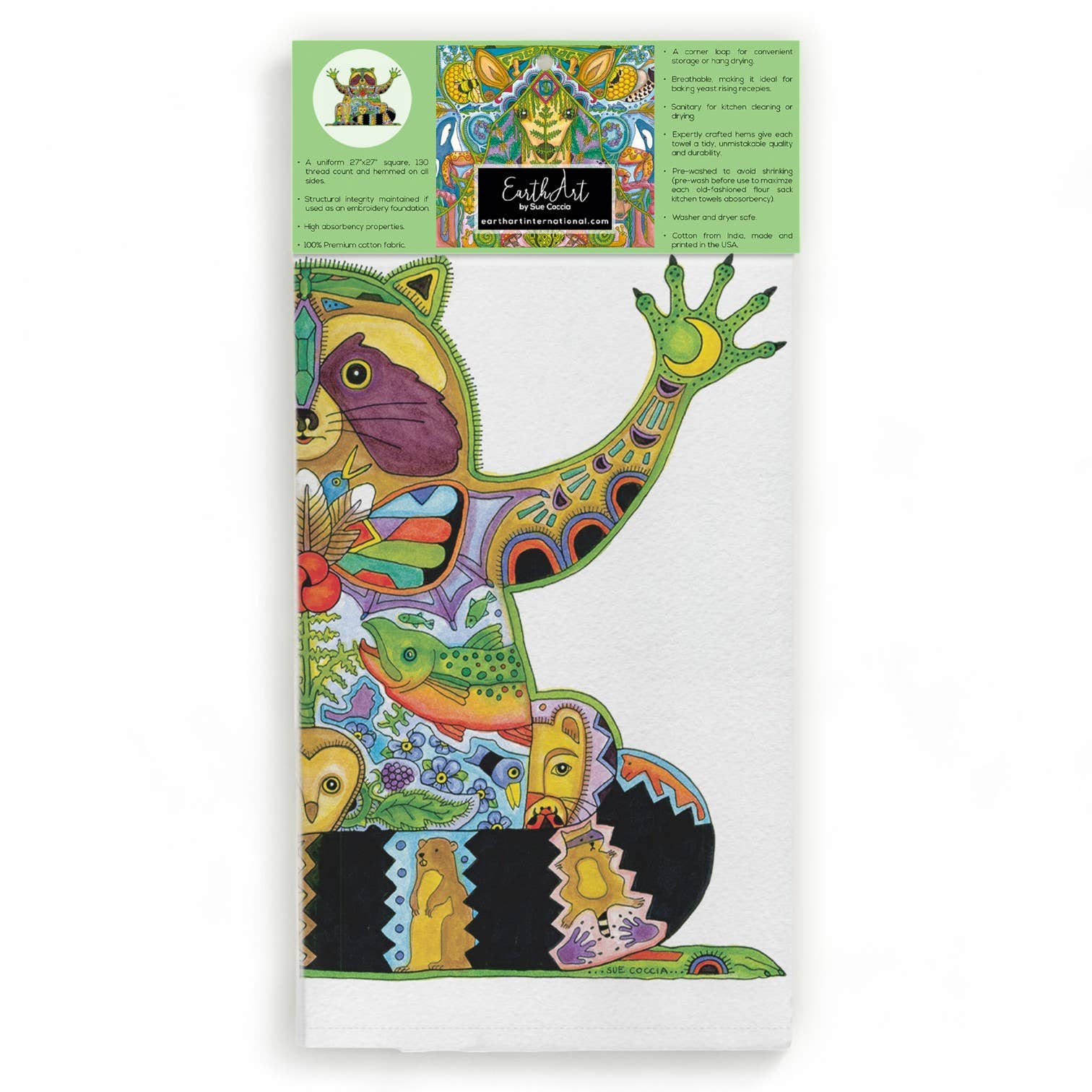 Barn Owl Flour Sack Towel