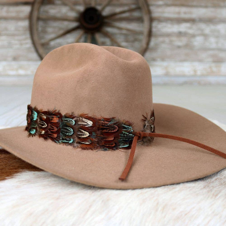 Riverbend Feather Hat Band