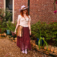 Sophia Cowboy Boots, Purple, Buck & Brana