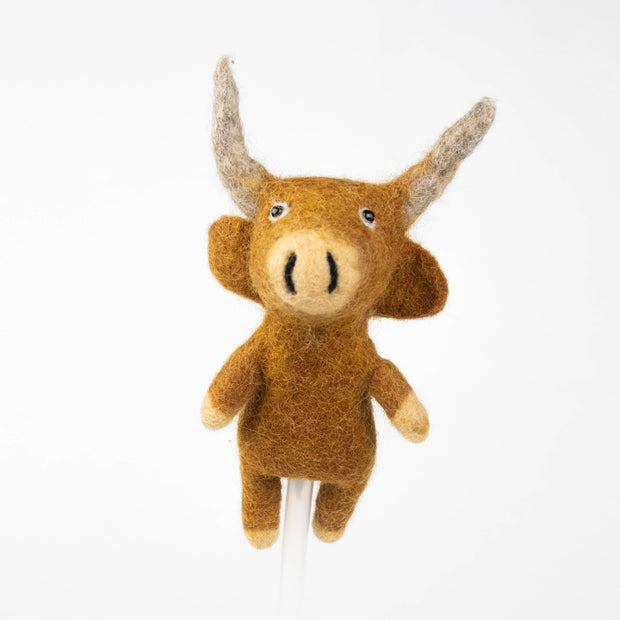 Finger Puppets - Highland Cow