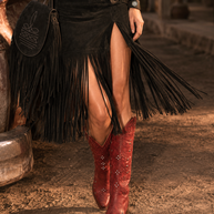 Lane Boots, Cossette, Smoldering Ruby