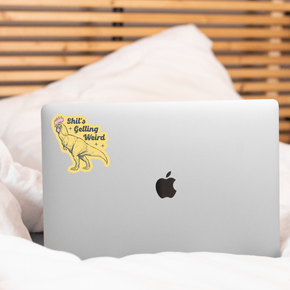 Shit's Getting Weird Sticker