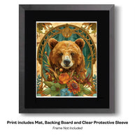 - Animal Kingdom Wall Art Prints in Art Nouveau Print