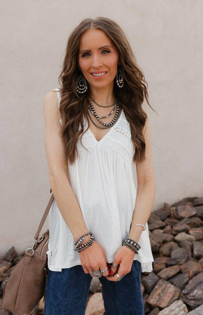 5mm Saucer Desert Pearl Necklaces