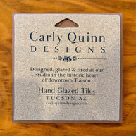 Creosote Hand Glazed Art Trivet