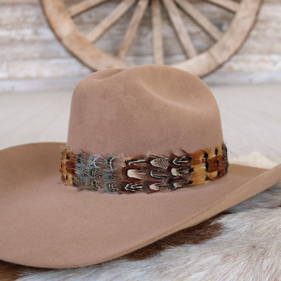 Shikoba II Feather Hat Band
