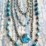 Janet Necklace Turquoise