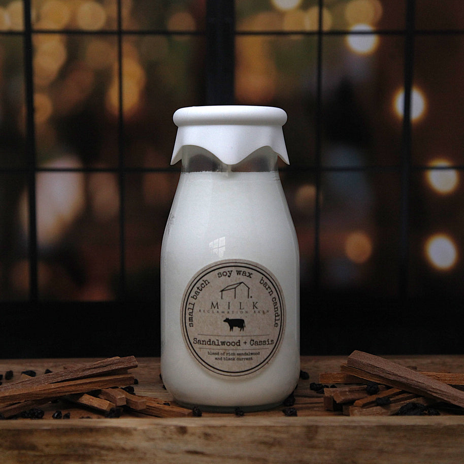 Milk Bottle Candle 13 oz