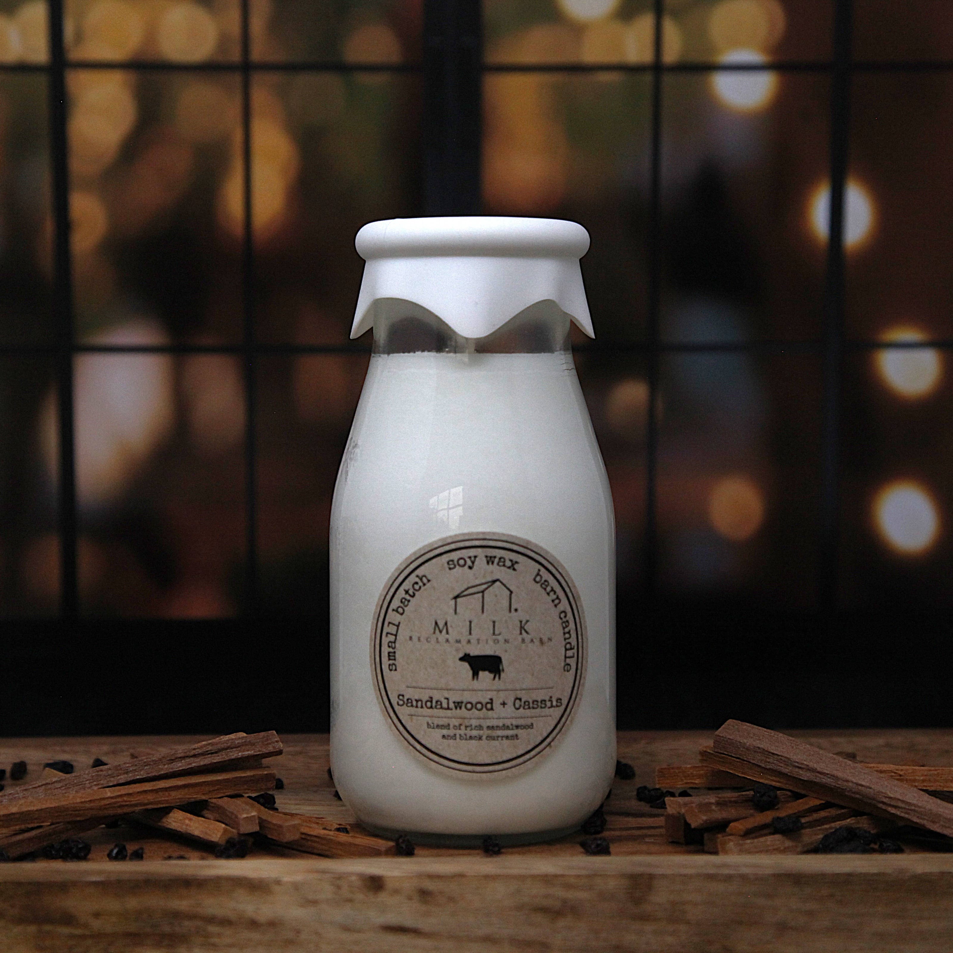 Milk Bottle Candle 13 oz