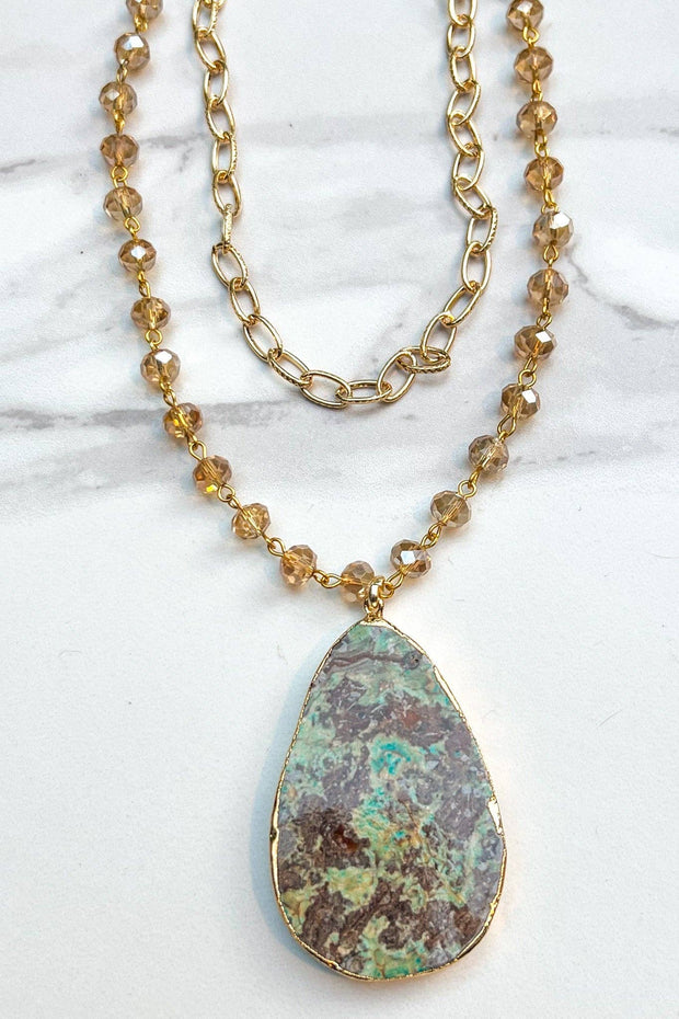 Sabrina Gold Short Necklace