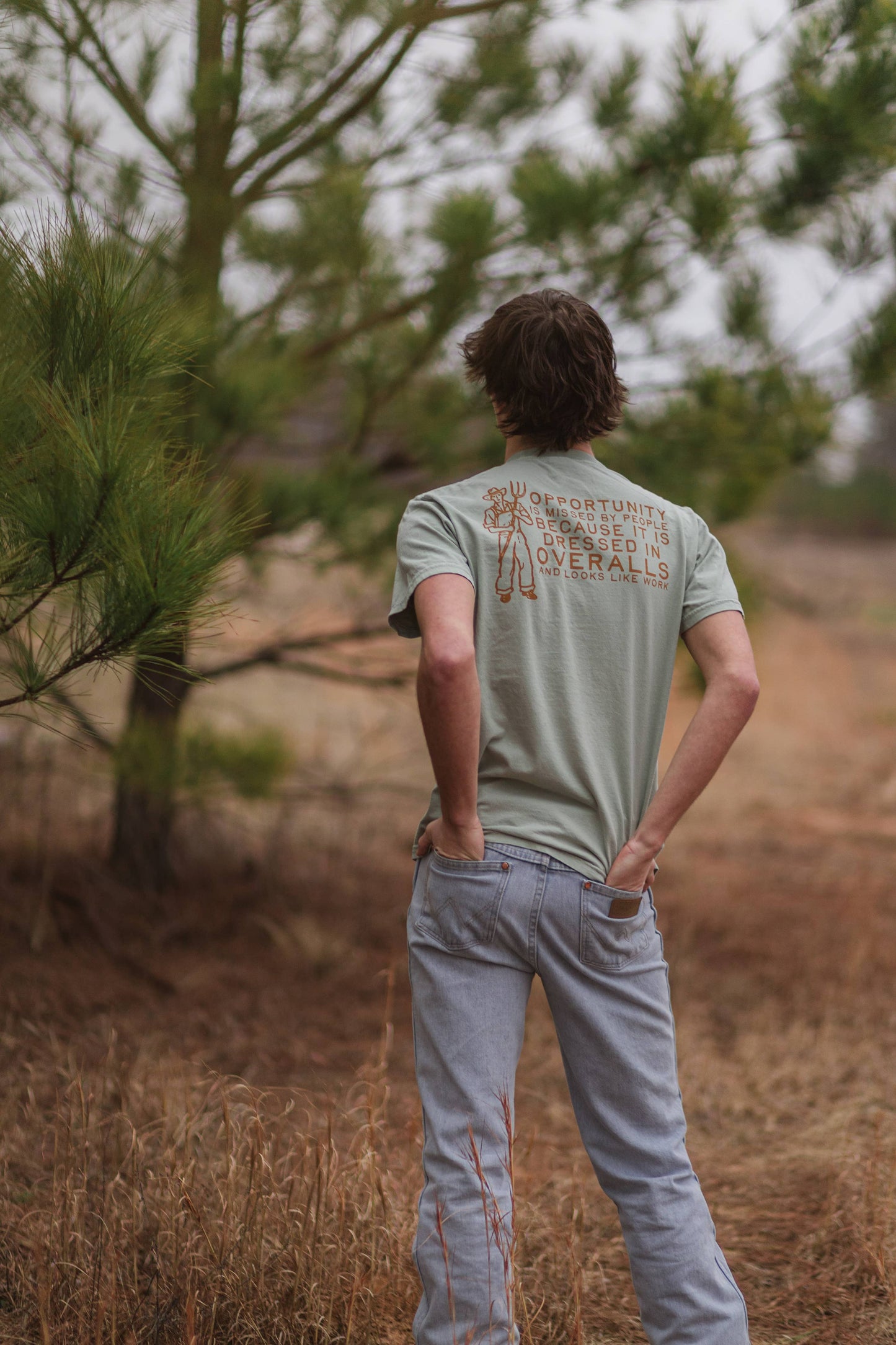 Opportunity and Overalls T-shirt