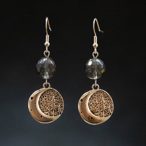 Moonlit Camping Earrings