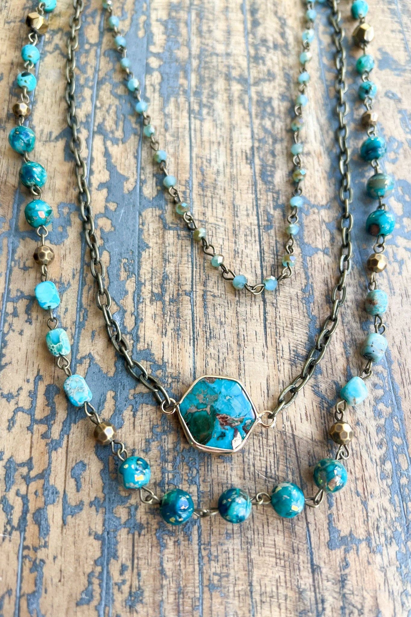 Janet Necklace Turquoise