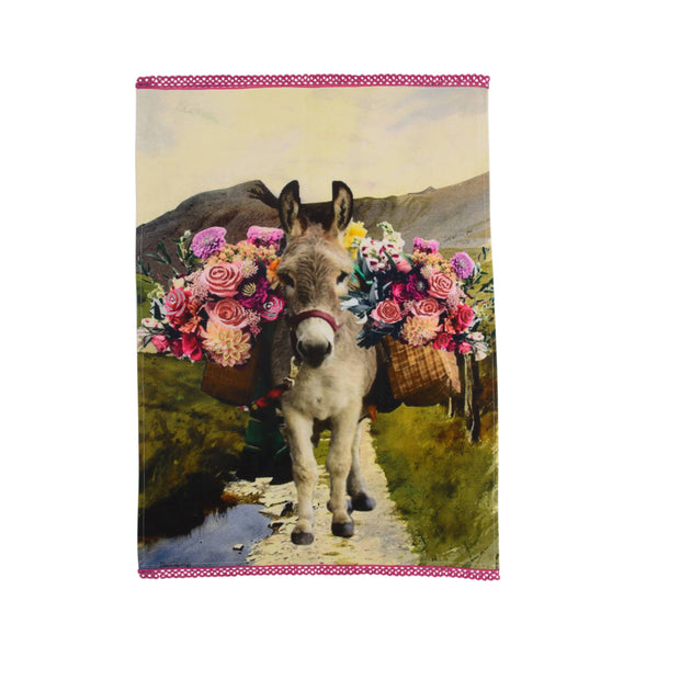 Donkey Tea Towel