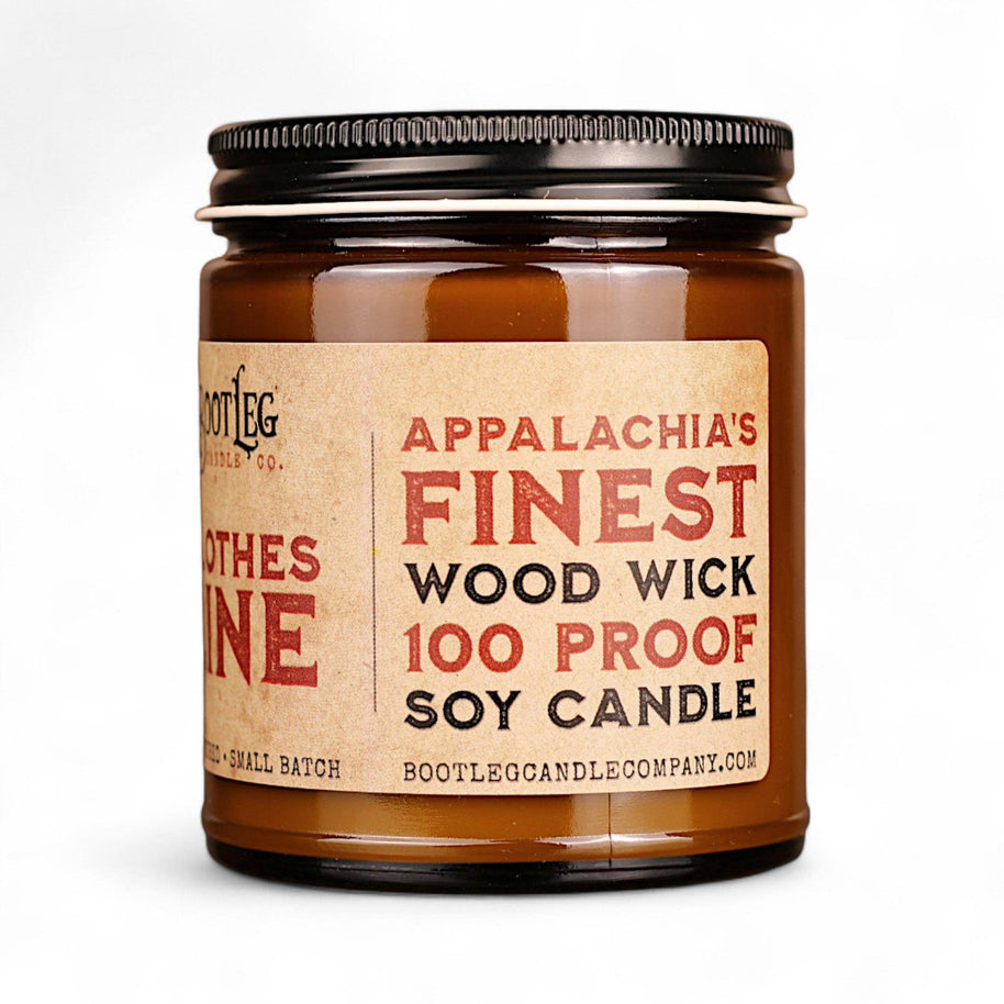 Clothesline - 8oz Soy Wax, Wood Wick Candle