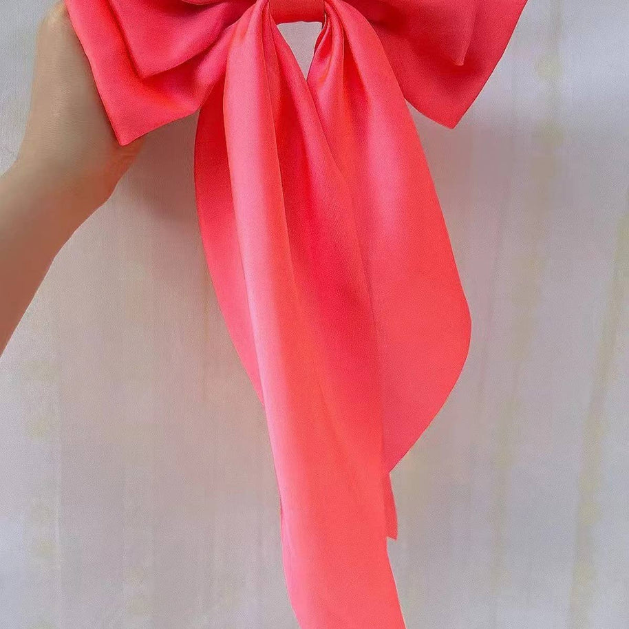 Big Bow Hair Clip: Several Colors