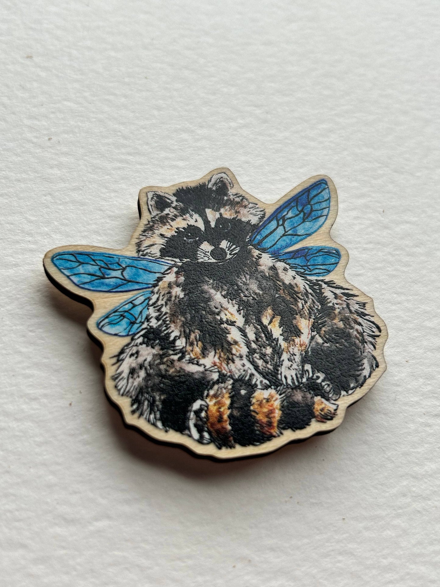 Raccoon Fairy Magnet