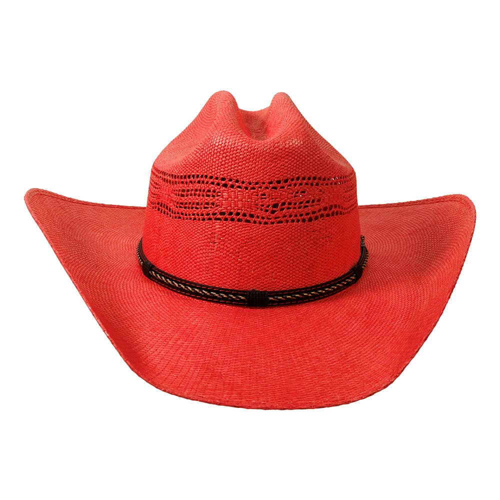 Straw Cowgirl Western Hat - Style American Maverick