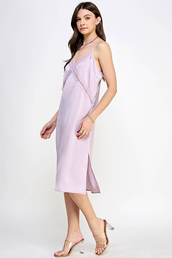 Satin Slip Dress