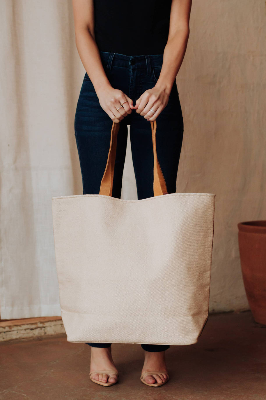 Pink Cactus Tote