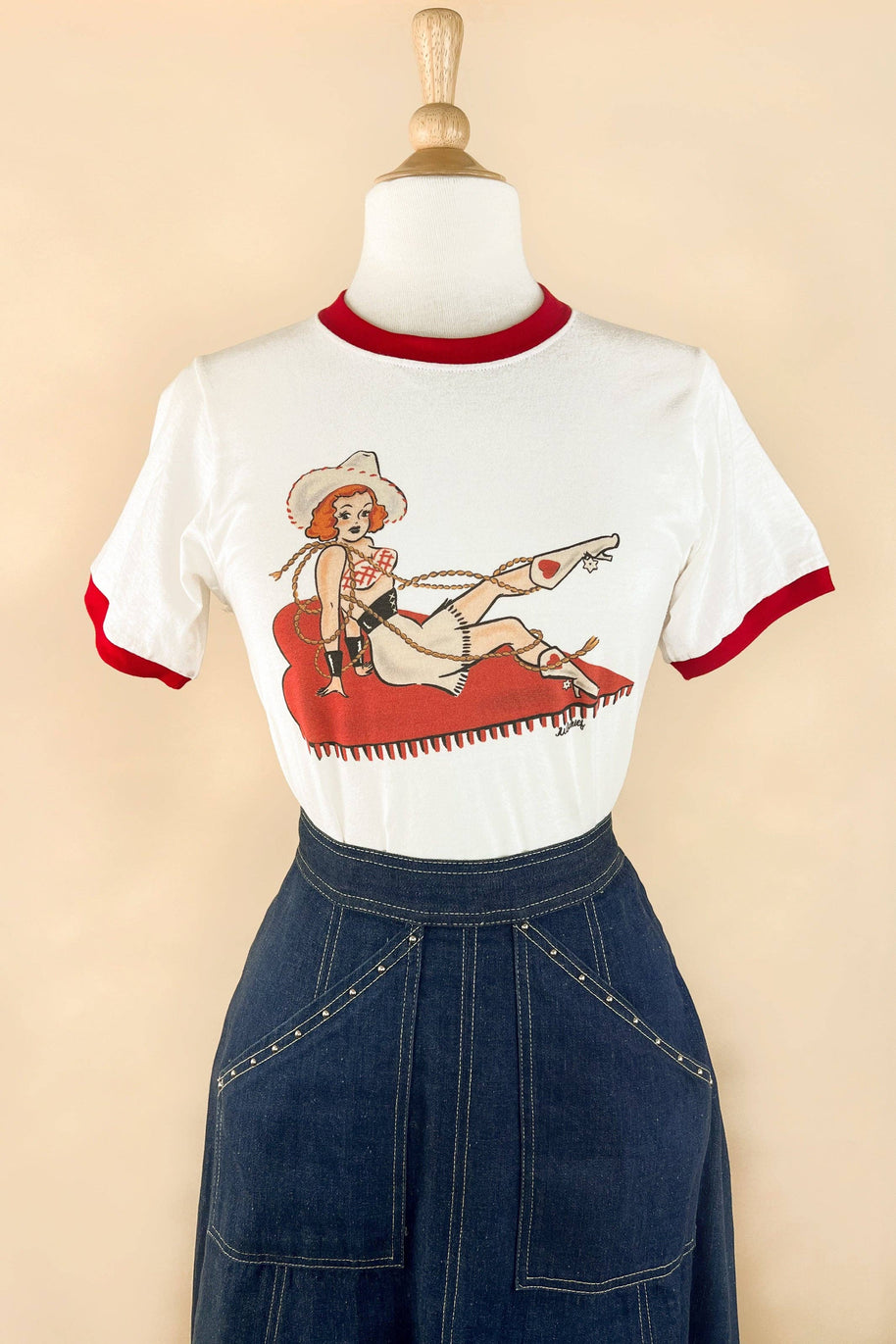 Rope you in! Ringer Tee