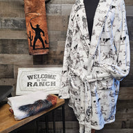 Ranch Life Women's Western Bath Robe