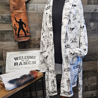 Ranch Life Women's Western Bath Robe
