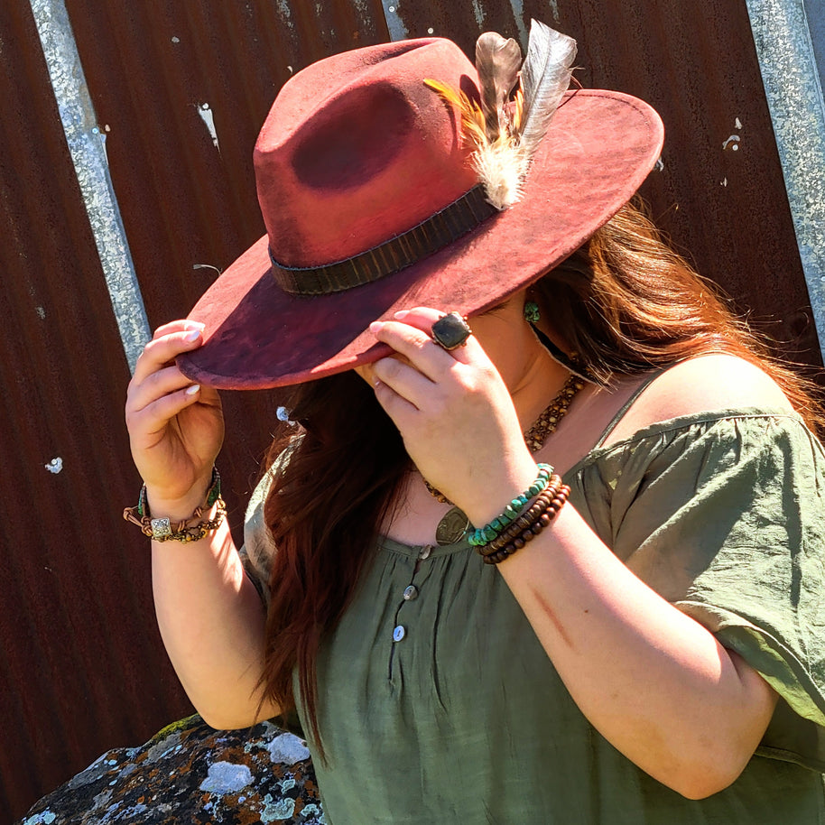 Genuine Labradorite Ring Square Antique Copper 012xa